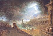 John Martin The Seventh Plague oil painting reproduction